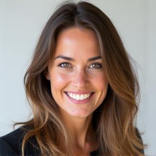 Portrait professionnel de Sophie Martin, une femme jeune et dynamique.